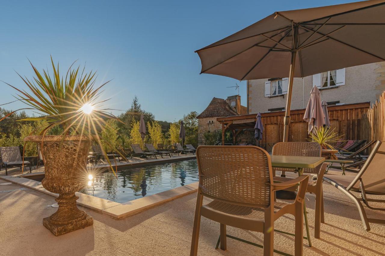 Hostellerie du Passeur - Hôtel&Restaurant - Climatisation et Piscine chauffée Les Eyzies Esterno foto