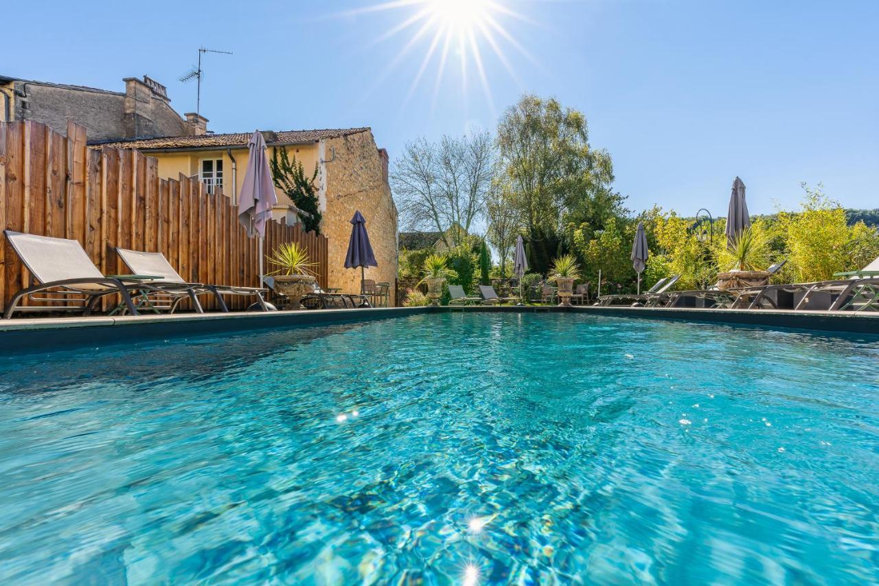 Hostellerie du Passeur - Hôtel&Restaurant - Climatisation et Piscine chauffée Les Eyzies Esterno foto